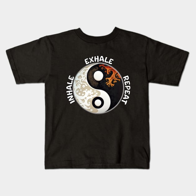 Mindfulness Kids T-Shirt by LarryNaderPhoto